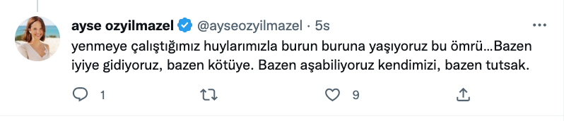 ayse ozyilmazel den hincal uluc un olumu ile ilgili duygusal paylasim